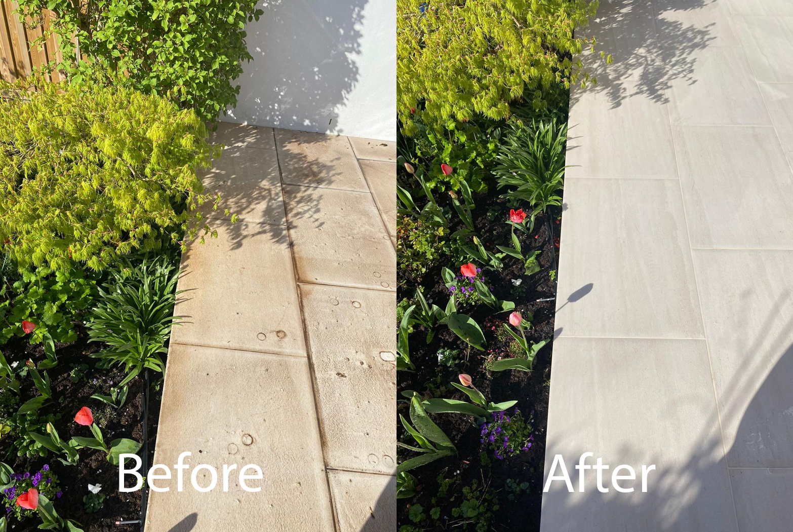 Professional Patio Cleaning - After